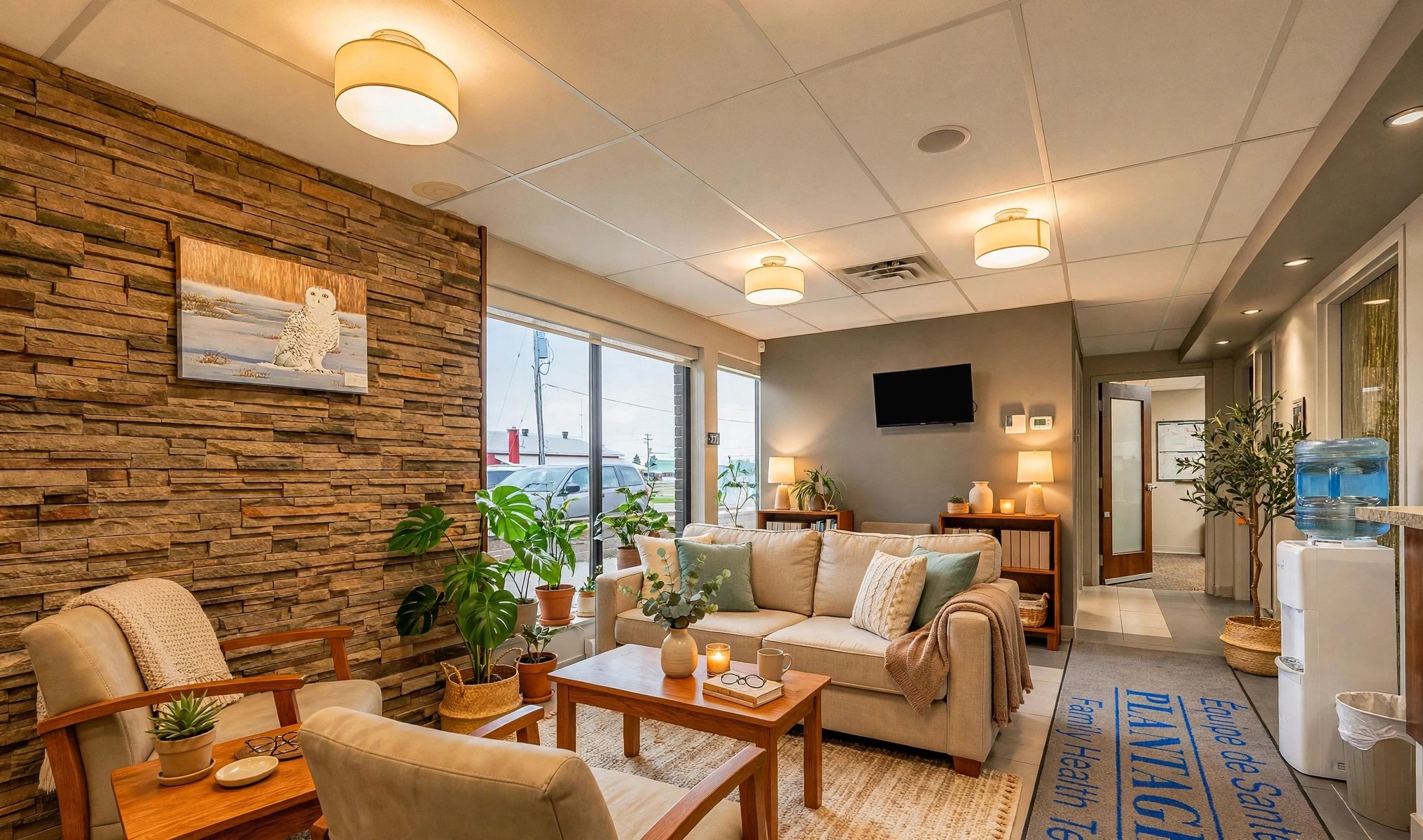 Concept visualization: the waiting area as a palliative care family lounge