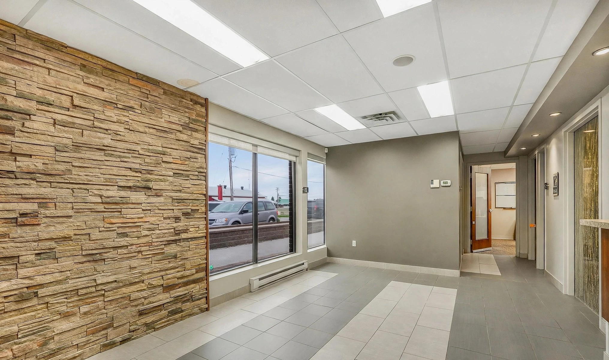 Concept visualization: the waiting area completely empty