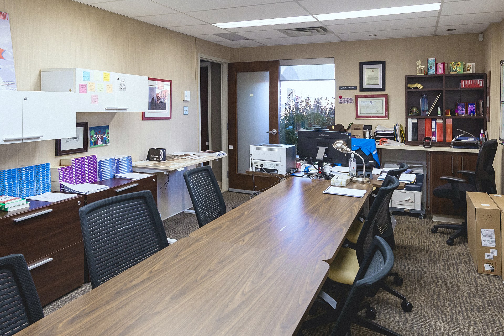 Board and meeting room